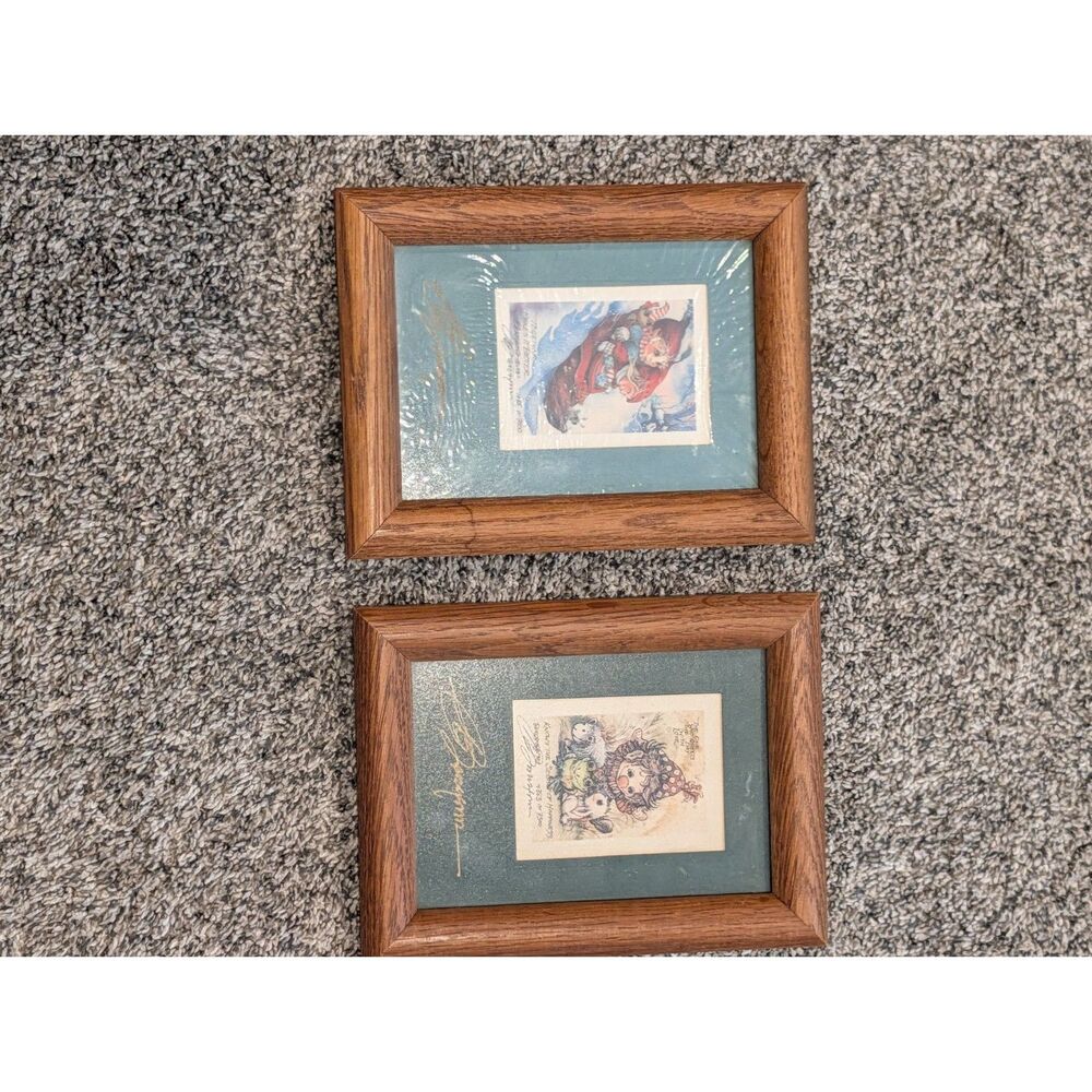 Jody Bergsma Signed Numbered Limited Edition Prints Set of 2 Framed w/ COA
